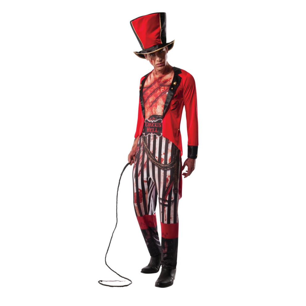 (Extra Large) Official Rubies 810508XL Mens Mauled Ringmaster Extra Large Adult Costumes Circus