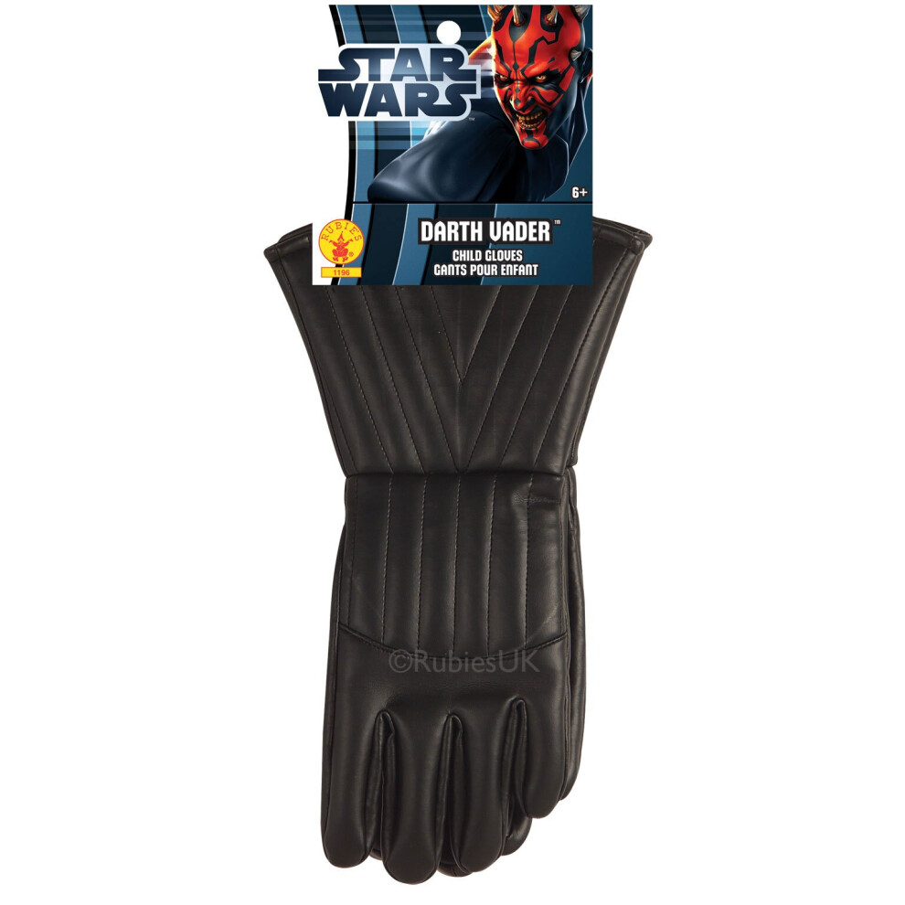 Rubies Official 1196Ns000 Darth Vader Gloves Costume Accessories Star Wars Episode Iii Revenge Of The Sith Dark