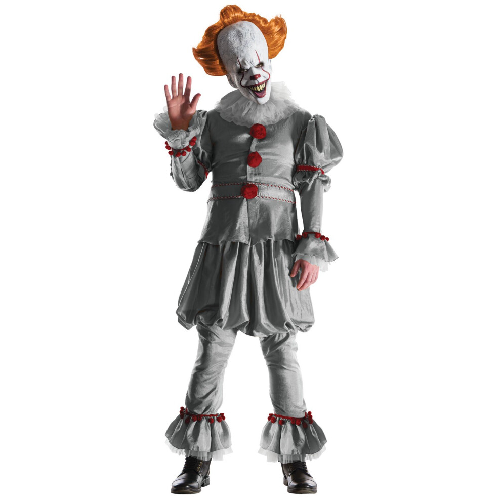 (Extra Large) Official Rubies 820947XL Mens Grand Heritage Pennywise Extra Large Adult Costumes IT