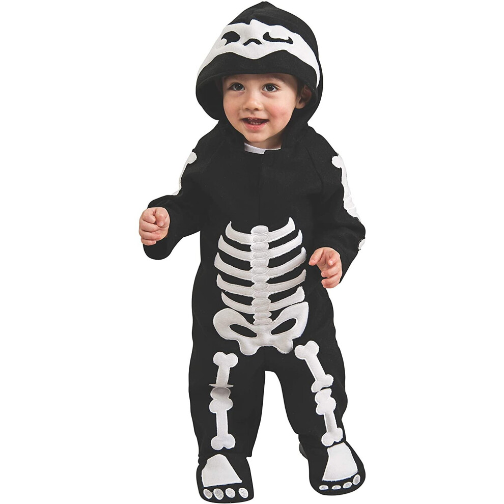 (Infant) Official Rubies 885990TODD Boys Skeleton Toddler Children's Costumes