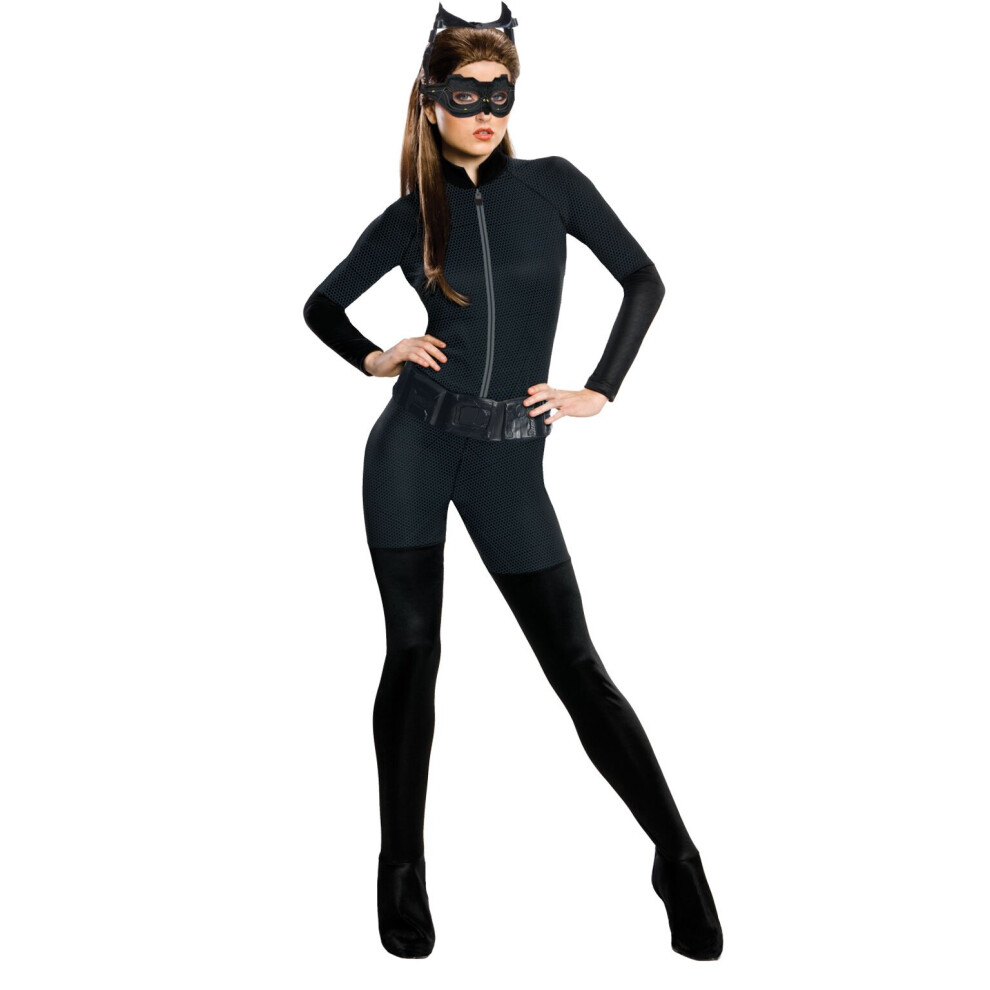 Rubies (Small) Official 880630S Girls Catwoman Small Children's Costumes Dc Batman Black