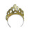 Official Forum BA192 Gold Sequin Tiara Costume Accessories 1
