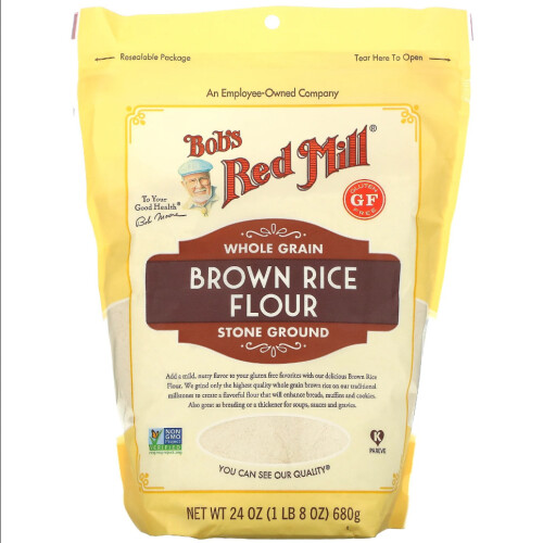 Farina di riso integrale di Bob's Red Mill, 24 oz (680 g)
