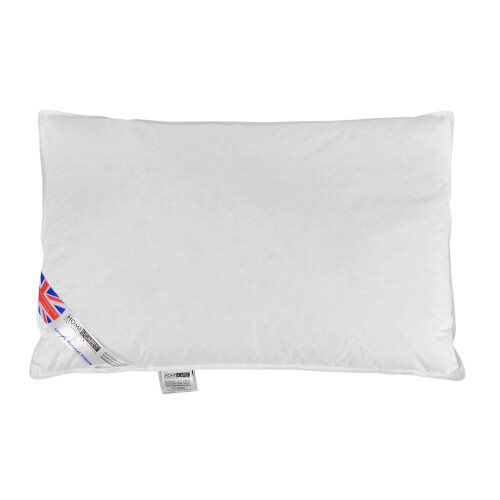 Homescapes Homescapes White Duck Down Pillow 1