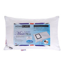 Homescapes Super Microfibre Washable Music Pillow With Speakers-Soft/Medium ipillow