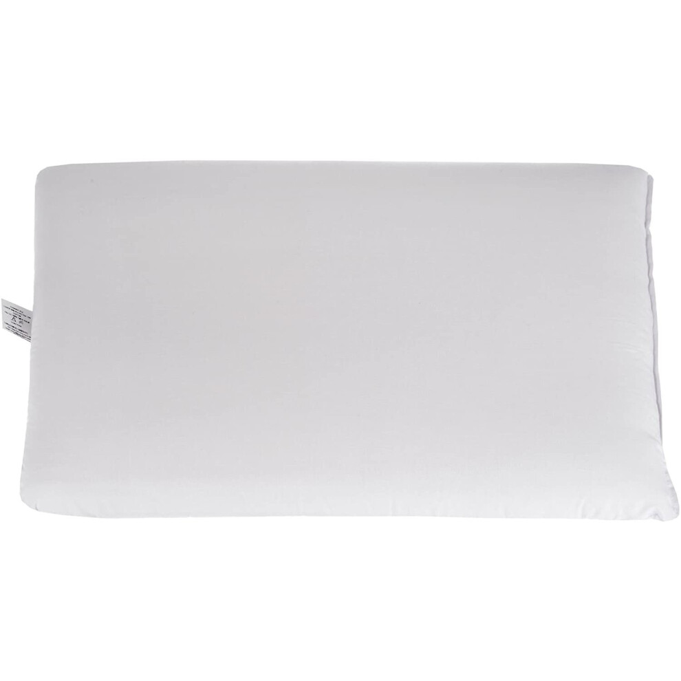 Homescapes Soothing Natural Aloe Vera Infused Cotton Pillow With Super Microfibre White