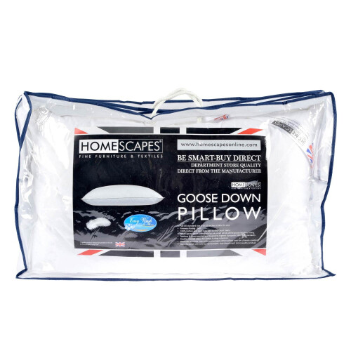 Homescapes Homescapes Goose Down Pillow 2