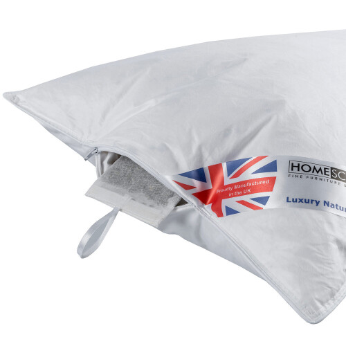 Homescapes Homescapes Super Microfibre Lavender Pillow with Dried Lavender Insert 1