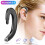 (Blue) Bone Conduction Ear Hook Wireless Earphone Headset 2
