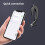 (Blue) Bone Conduction Ear Hook Wireless Earphone Headset 5