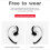(Blue) C7 1Pc Bone Conduction Earphone Stereo Headphone 5