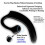 (Blue) C7 1Pc Bone Conduction Earphone Stereo Headphone 2