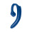 (Blue) C7 1Pc Bone Conduction Earphone Stereo Headphone 3