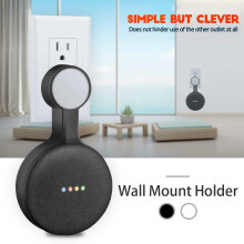 (White) Outlet Wall Mount Bracket Mini Smart Speaker