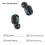 (Black, E7S) A7S/E7S Bluetooth 5.0 Wireless Sports Earbuds 3