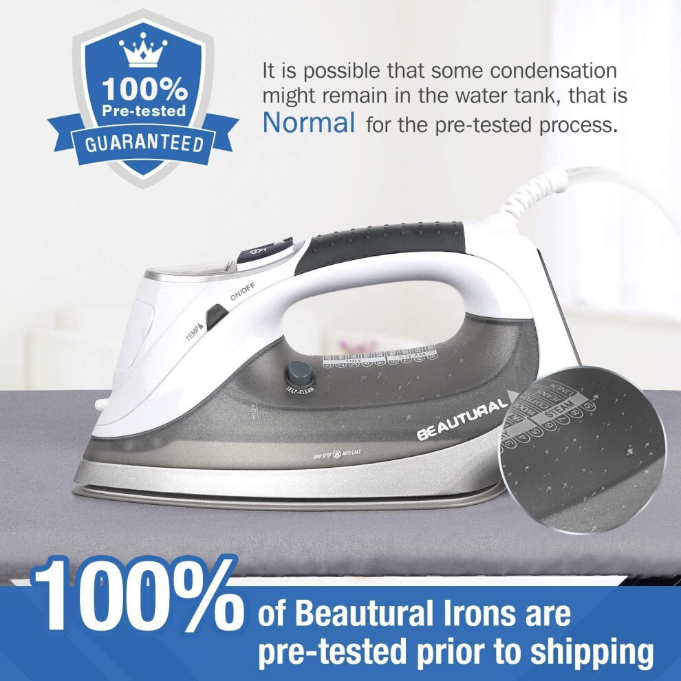 beautural-2400-w-steam-iron-with-lcd-display--variable-temperature-and-double-ceramic-coated-soleplate--8-ft-power-cord-and-340ml-tank-white-grey