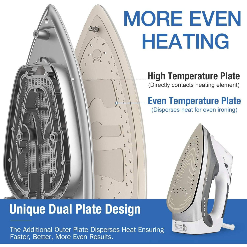 beautural-2400-w-steam-iron-with-lcd-display--variable-temperature-and-double-ceramic-coated-soleplate--8-ft-power-cord-and-340ml-tank-white-grey