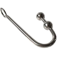 ZYAM Unisex An?l hook, EdelstahlAn?l To-ys, s?^x To-y Spiele, SeilAn?l Hook, bond-?g? Produkte fur Anfanger-2Kugeln