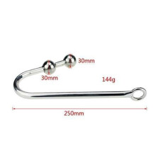 JX Completo di giocattoli in acciaio inossidabile fine (acciaio inossidabile) Otic Health Products Metal Double Ball An $ Al Hook Couples Back Court T