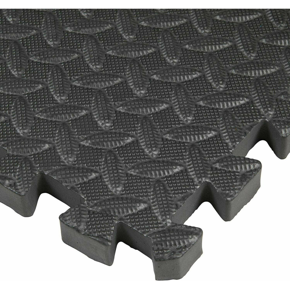 (14 Mats - 56 Square Feet) EVA Soft Foam Gym Mat Interlocking Floor Tiles TnP