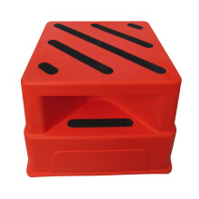 Heavy Duty Safety Step Stool 250KG (Grip Non Slip Lightweight Orange)