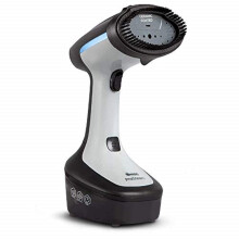Portable Garment Steamer, Lightweight, Jet Steam, Cloth Friendly Ceramic Coated Steam Panel,Removes Bacteria&Odours, 1500W, 300mlWater Tank