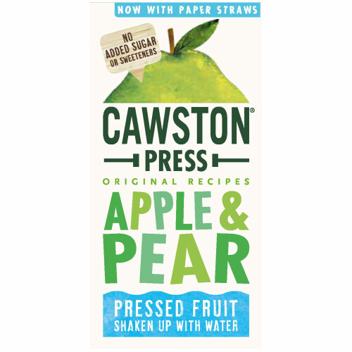 Cawston Press Apple & Pear Fruit Water - 18x200ml