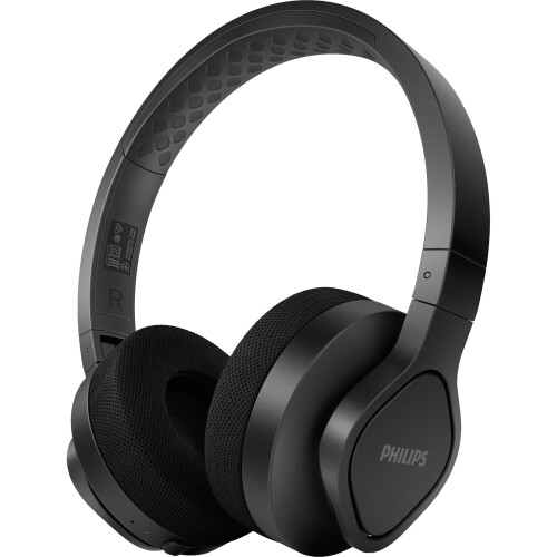 Philips Philips Wireless Sports On Ear Bluetooth Headphones - Black