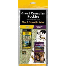 The Great Canadian Rockies Adventure Set Map and Naturalist Guide