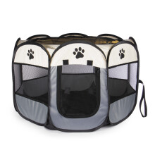 Portable Pet Playpen Pop Up Play Pen For Small Dogs, Puppies & Kittens Pukkr