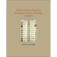 Student Solutions Manual to Accompany General Chemistry