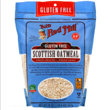 Bob's Red Mill, Scottish Oatmeal, Whole Grain, Gluten Free, 567g