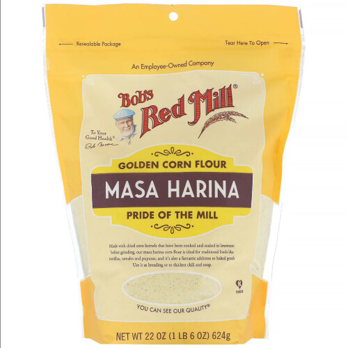 Bob's Red Mill, Χρυσή Κορν ΦLOUR, Masa Harina, 22 oz (624 g)