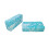 (Blue White) Popit Bubble Popper Dimple Fidget Bag Pencil Case 1
