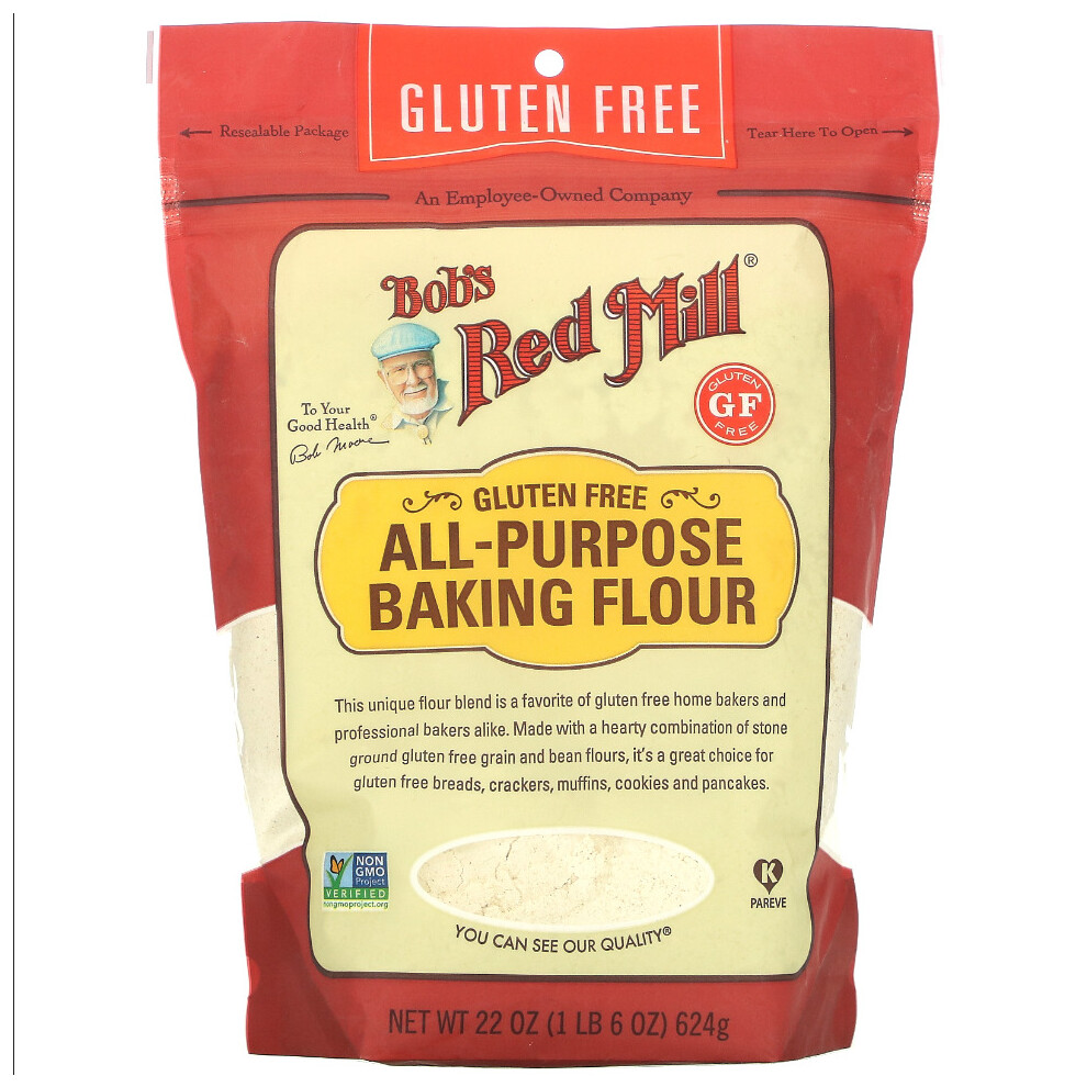 Bob's Red Mill, All Purpose Baking Flour, Gluten Free, 22 oz (624 g)