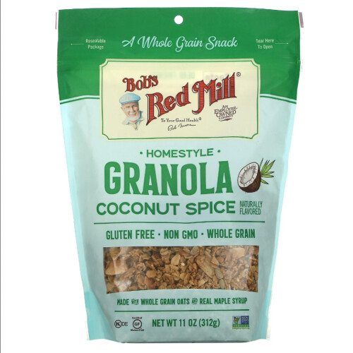 Bob's Red Mill, Granola Casera, Aromas de Coco, 11 oz (312 g)