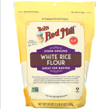 Bob's Red Mill, Biały Mąka Ryżowa, 24 oz (680 g)
