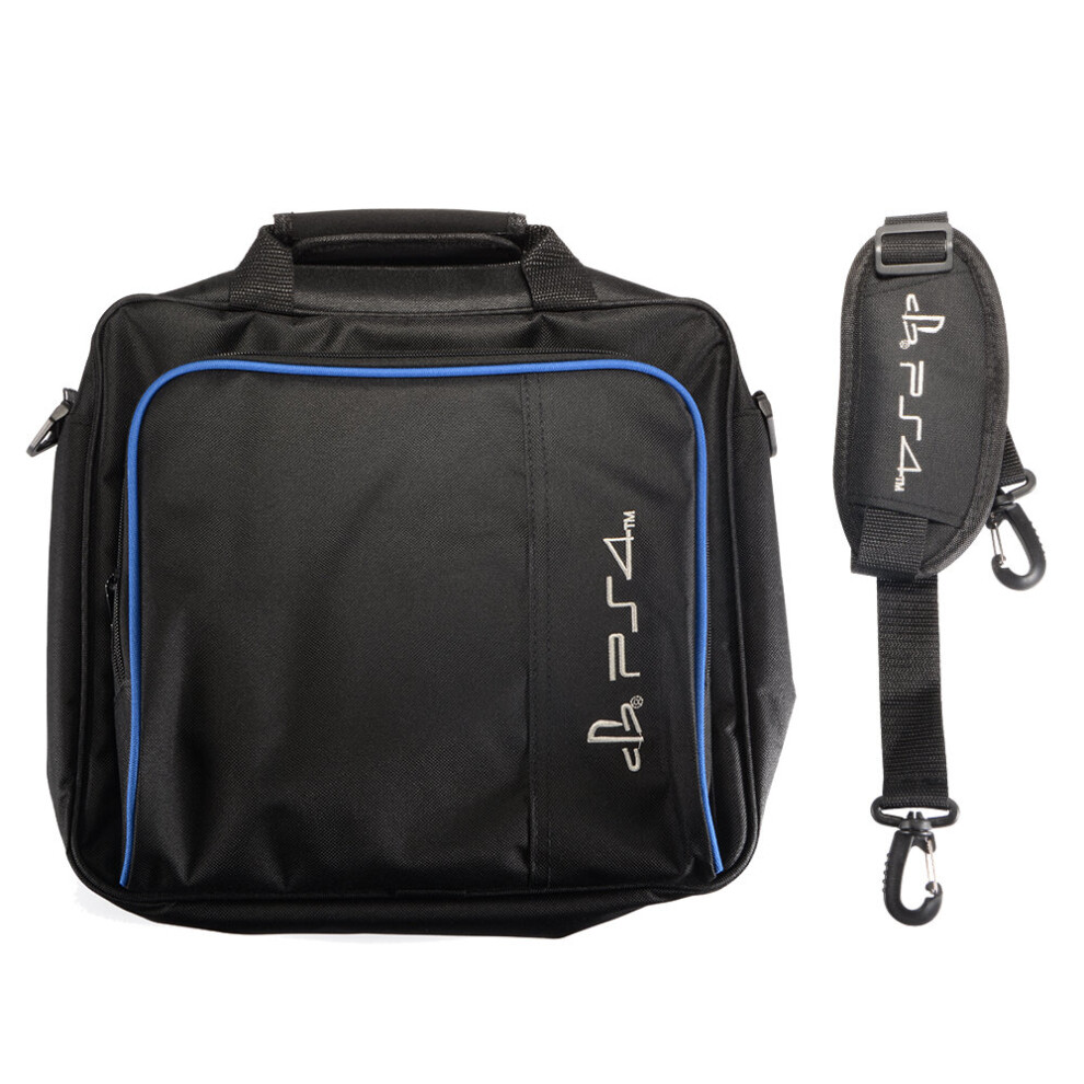 Carrying Case Protective Shoulder Bag Handbag For Playstation 4 Ps4 Game Console Black 7381457029275