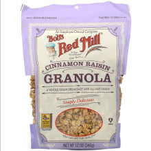 Bob's Red Mill, Cinnamon Raisin Granola, 340g