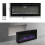 Living And Home (40 Inch) Recessed Electric Fireplace Insert LED Flame Fire 6