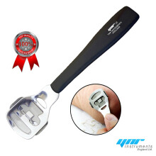 (Black) Callus Corn Hard Skin Remover Shaver Foot Pedicure Kit Feet with 10 Blades