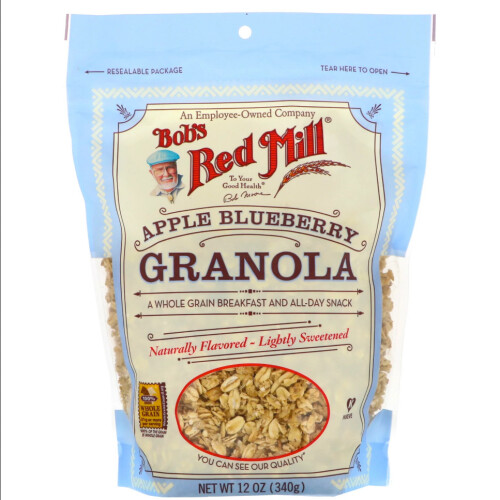 Bob's Red Mill, Granola, Apfel-Blaubeere, 12 oz (340 g)