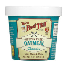 Bob's Red Mill, Oatmeal Cup, Classic, 51g