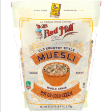 Bob's Red Mill, Müsli, Alte Landart, Vollkorn, 40 oz (1,13 kg)