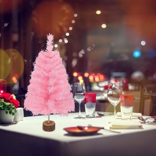 Practical Pink Christmas Tree, Noel Decoration 60 cm,Xmas Tree, Best 1