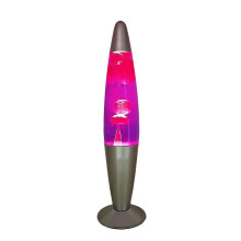 (Pink Lava in Purple Liquid) DWD Lava Peace Rocket Motion Lamp