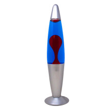 (Red Lava in Blue Liquid) DWD Lava Peace Rocket Motion Lamp