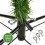 Practical Green 6FT Christmas Tree, Noel Tree with Metal Stand , Best 8