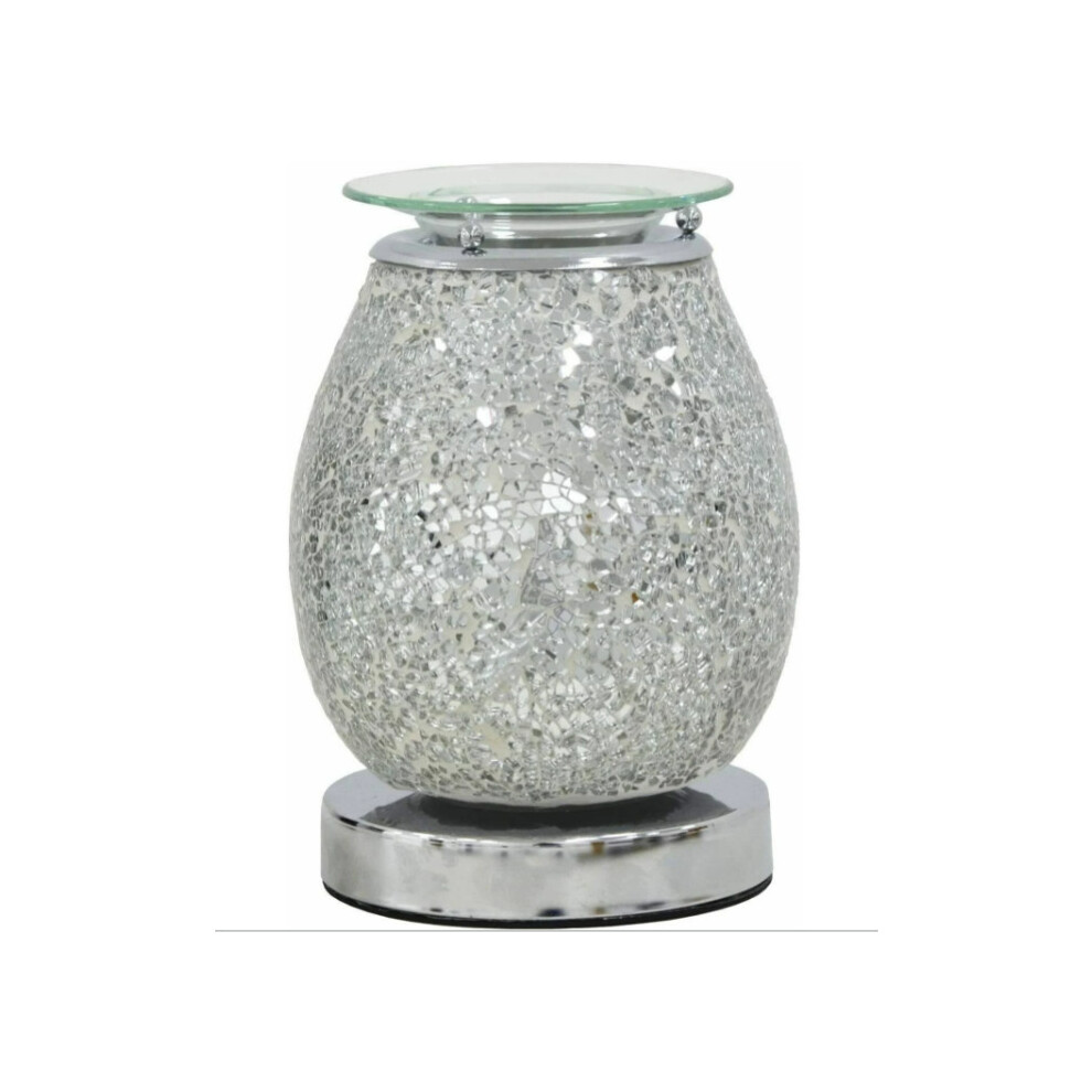 Desire Aroma Lamp Silver Mosaic