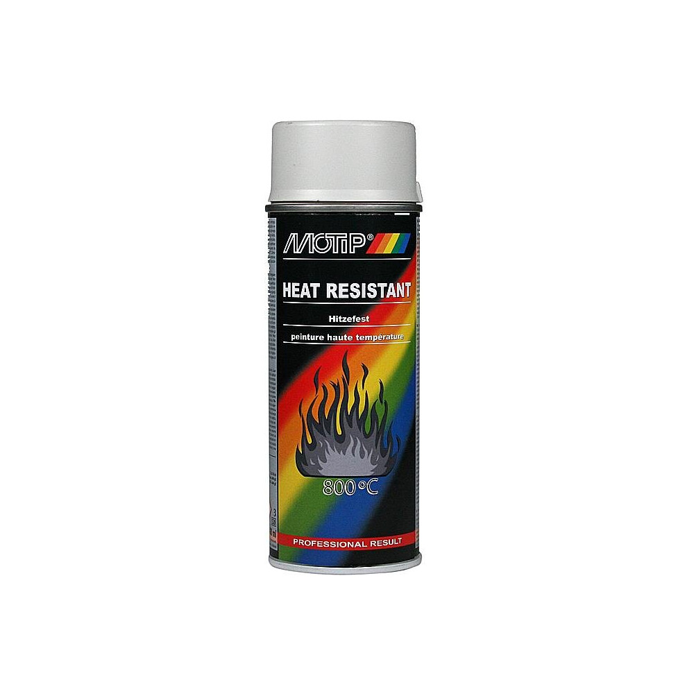 Heat Resistant Paint Grey 400Ml 8711347040391